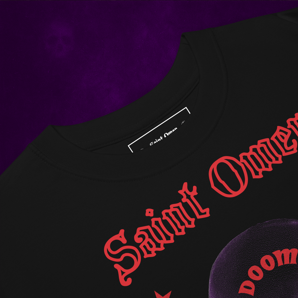 The Violet Curse | Saint Omen Heavyweight Skull Tee