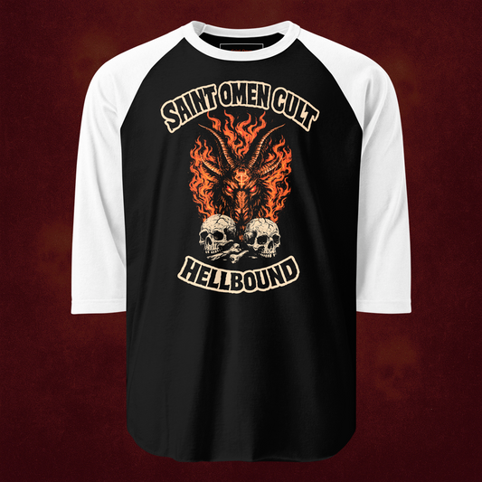 Hellbound | 3/4 Sleeve Raglan Tee