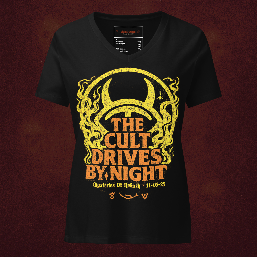 The Cult Drives By Night | Women's Relaxed V-Neck