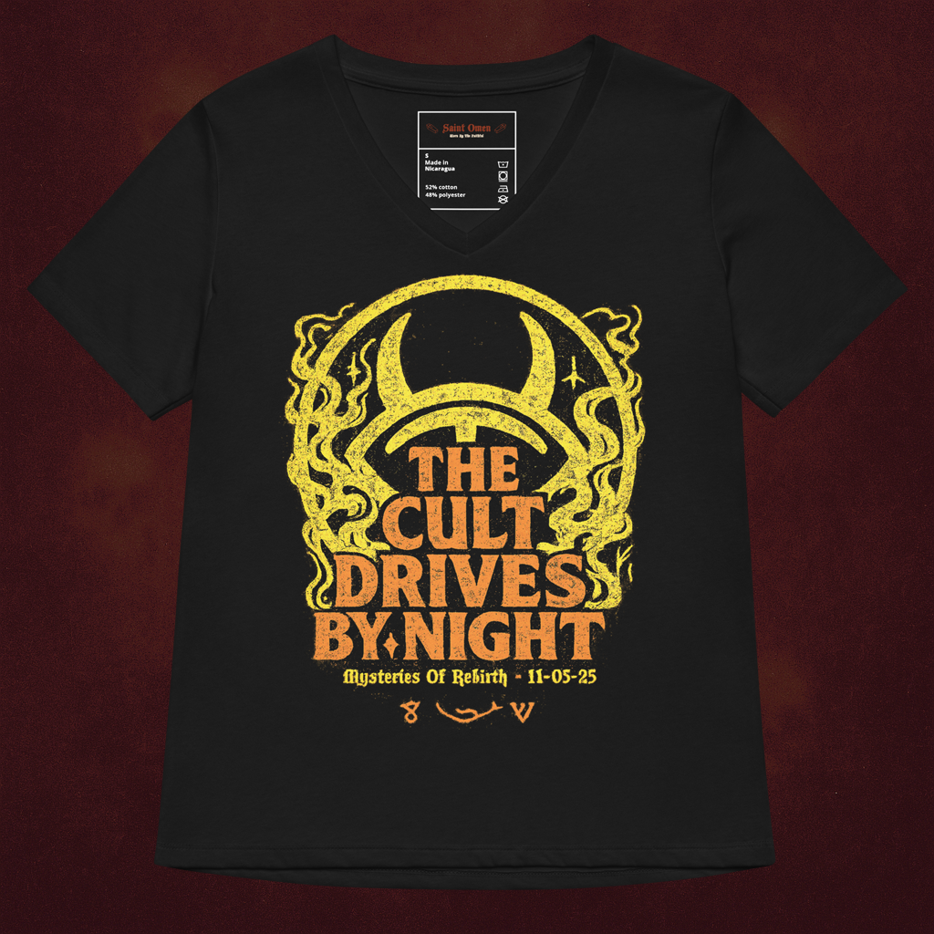 The Cult Drives By Night | Women's Relaxed V-Neck